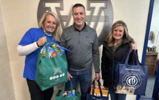 HomeTown Bank donates snacks to school district