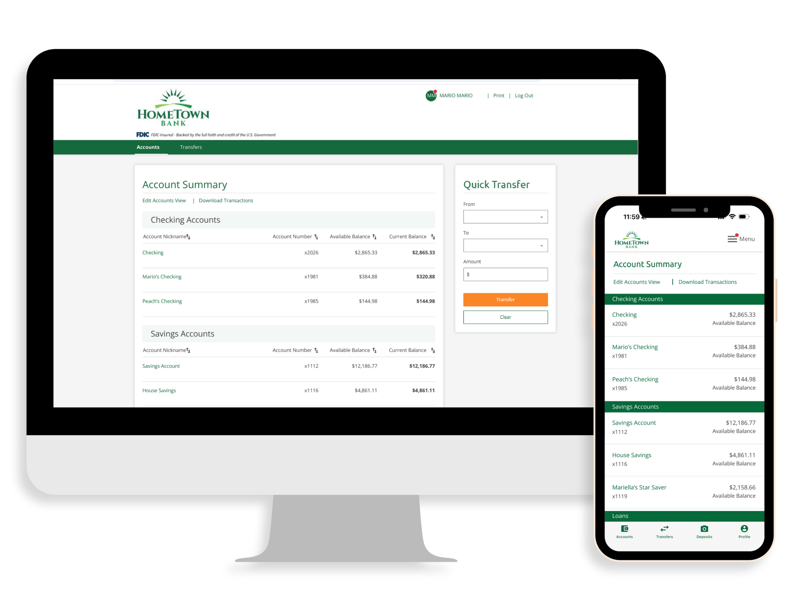 New Online and Mobile Banking Images