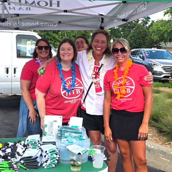 HomeTown Bank Shakopee team at Rhythm on the Rails